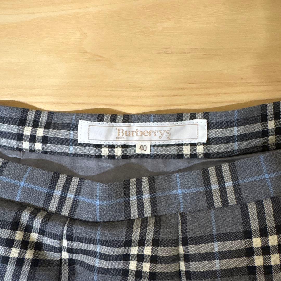 【美品】BURBERRY チェック柄 シャツ スカート セットアップ