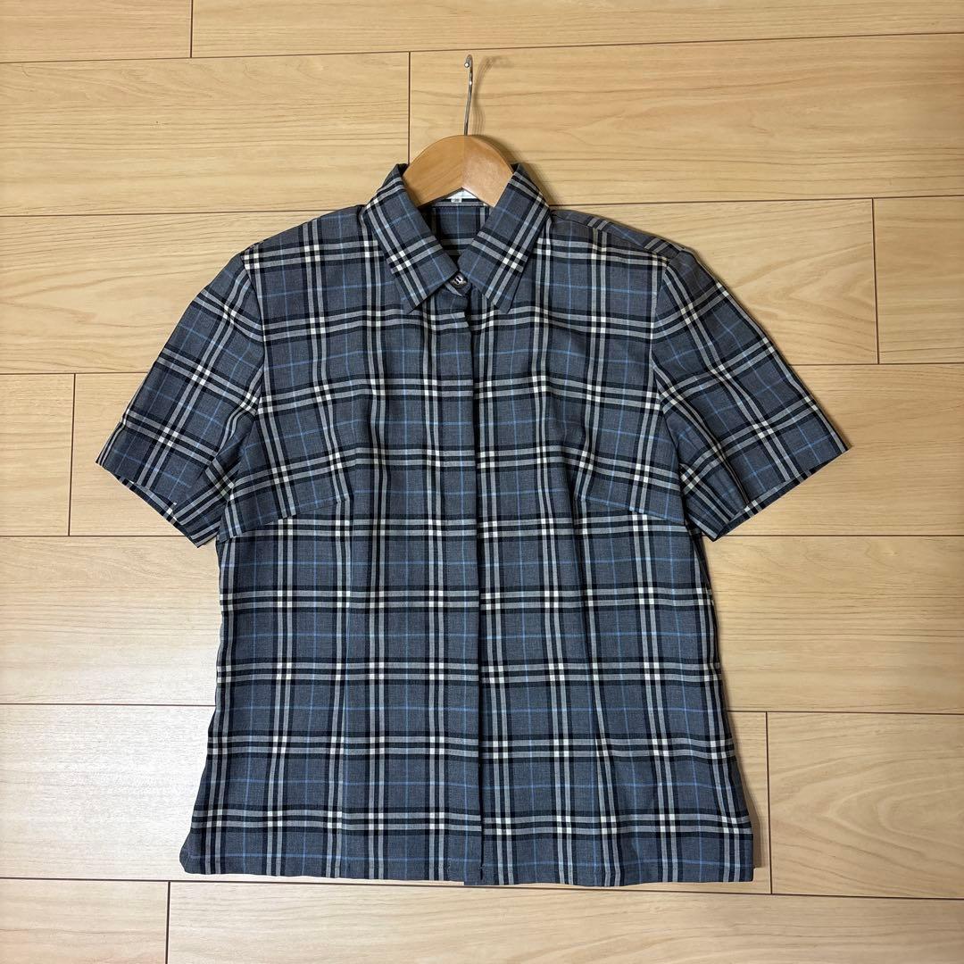【美品】BURBERRY チェック柄 シャツ スカート セットアップ