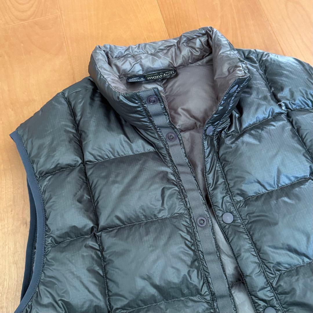 mont-bell ULダウンベスト GRAY Ｌ #1101285 モンベル