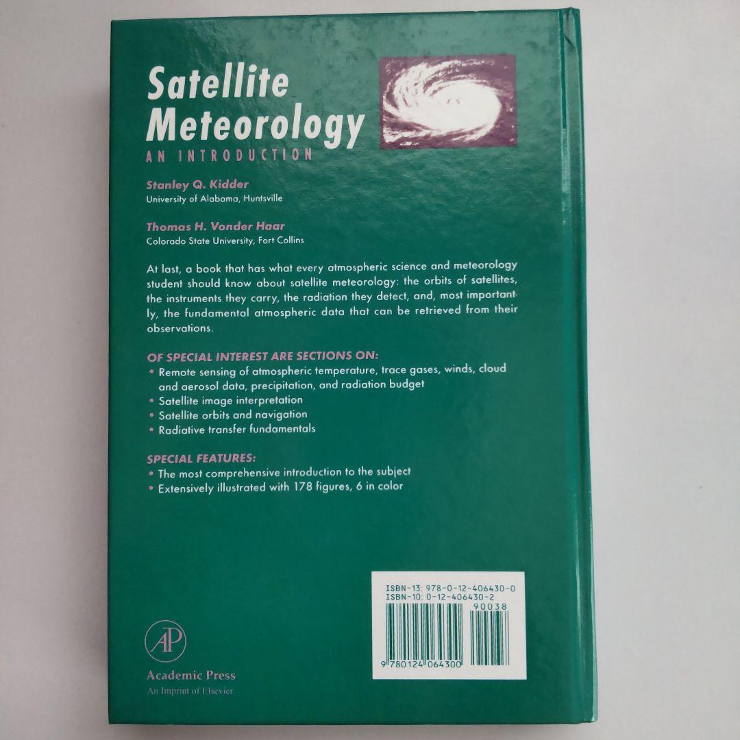 洋書 Satellite Meteorology an introduction