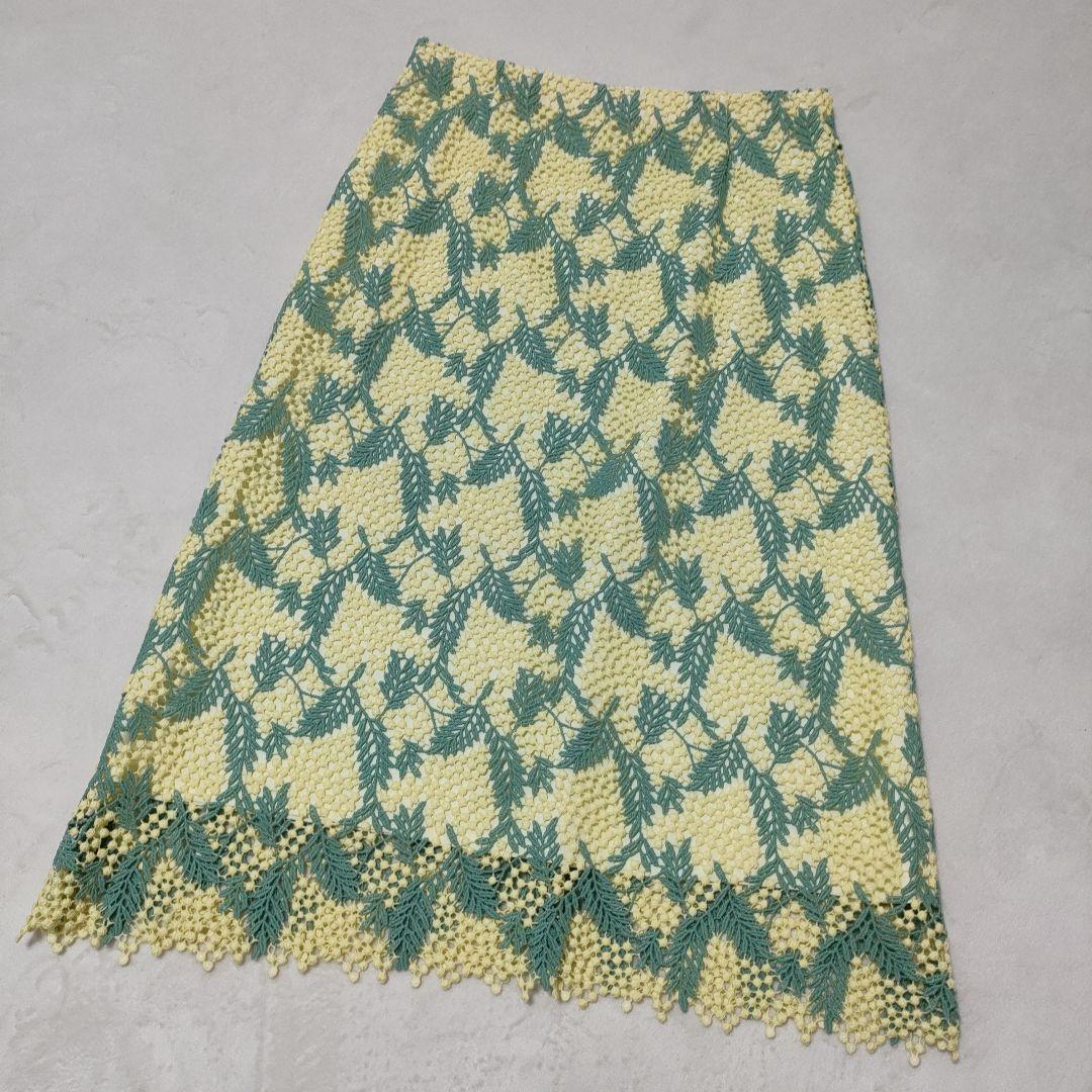 未使用に近い❢ANAYI　レーススカート　アナイ　38
