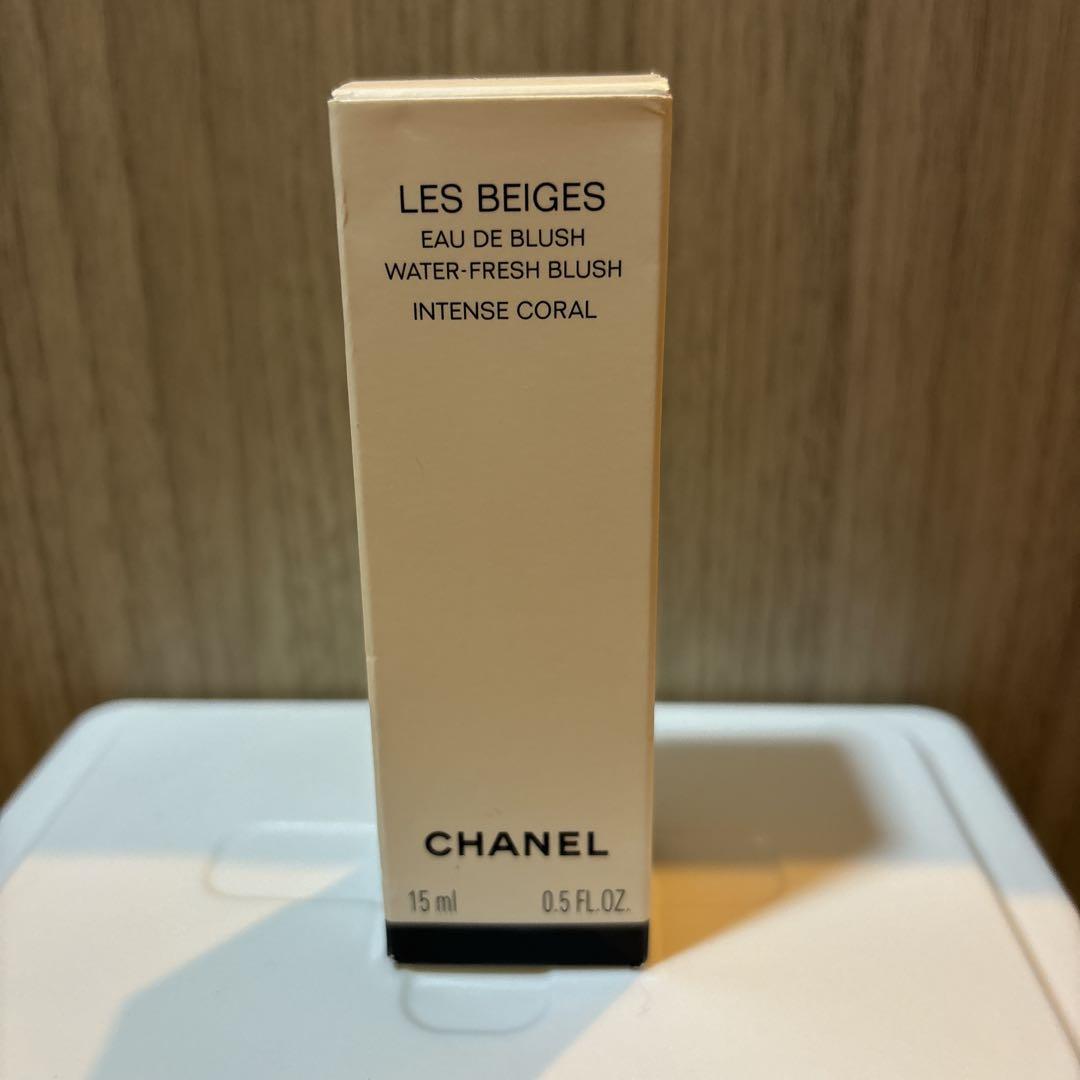 【未使用】CHANEL レ ベージュ オー ドゥ ブラッシュ インテンスコーラル