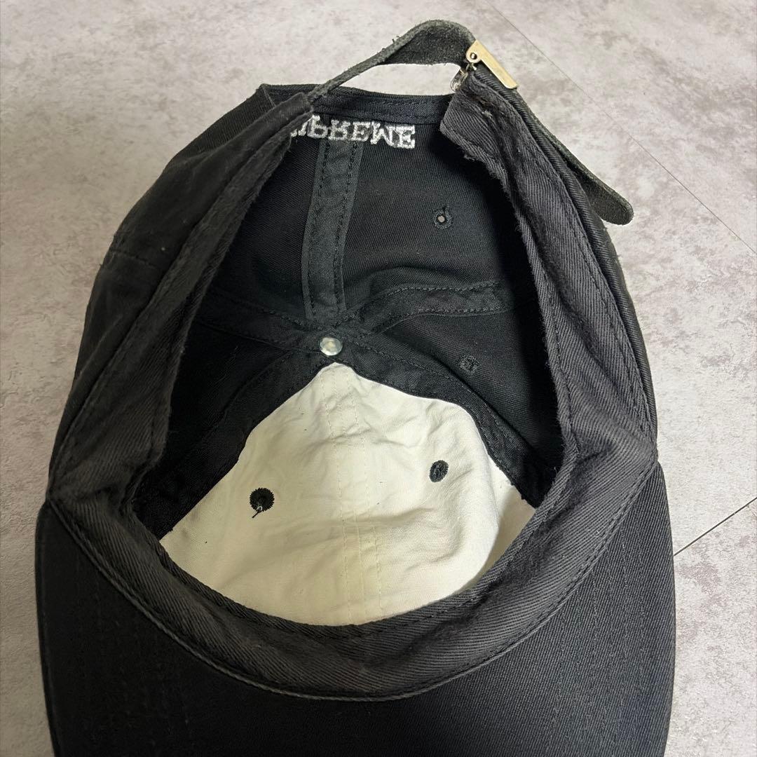 正規品 supreme キャップ