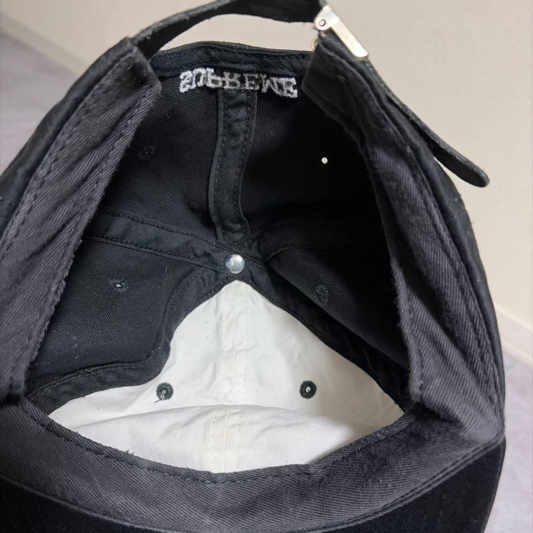 正規品 supreme キャップ