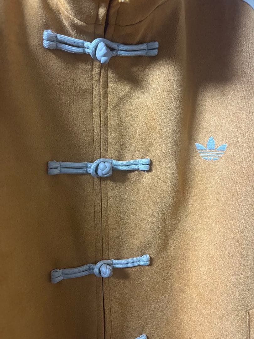 adidas チャイナトラックジャケット 中華圏限定 マスタードイエロー L