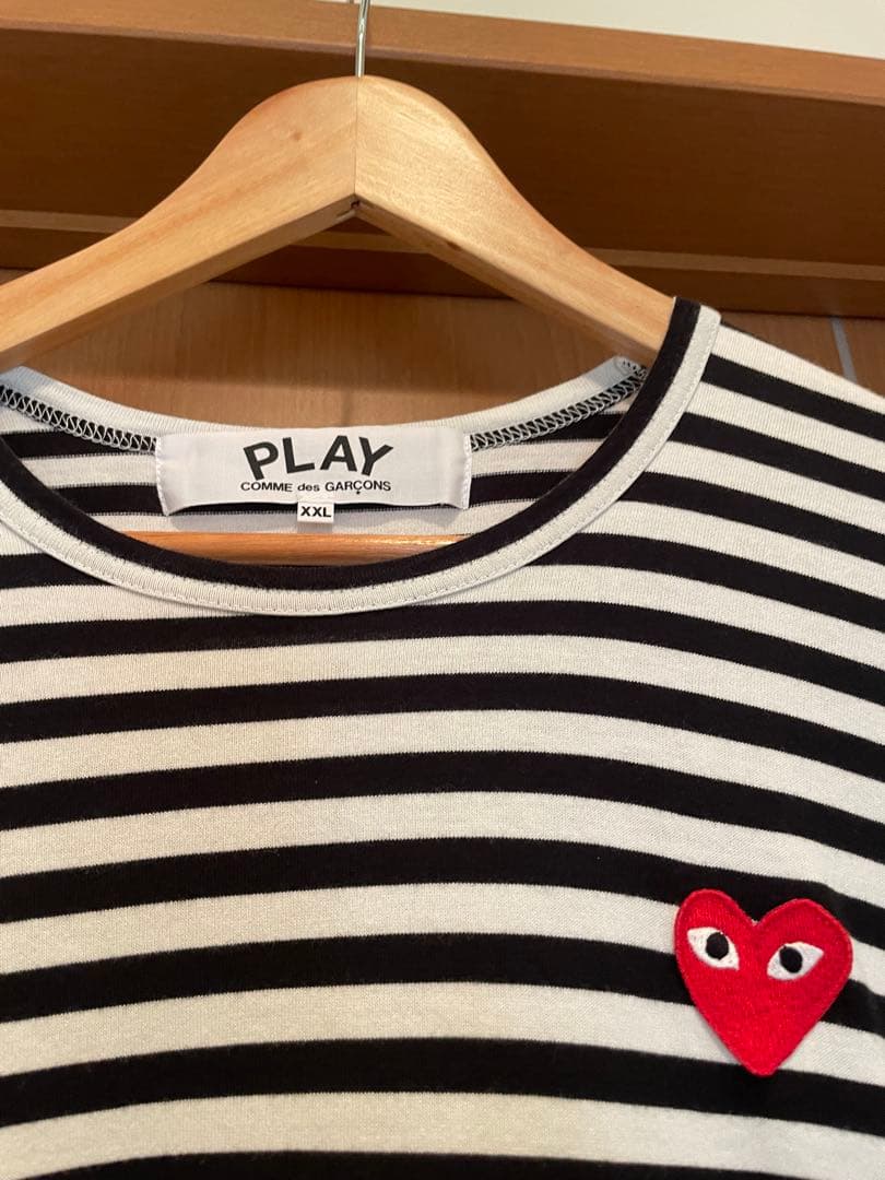 PLAY Comme des Garçons ボーダーXXL