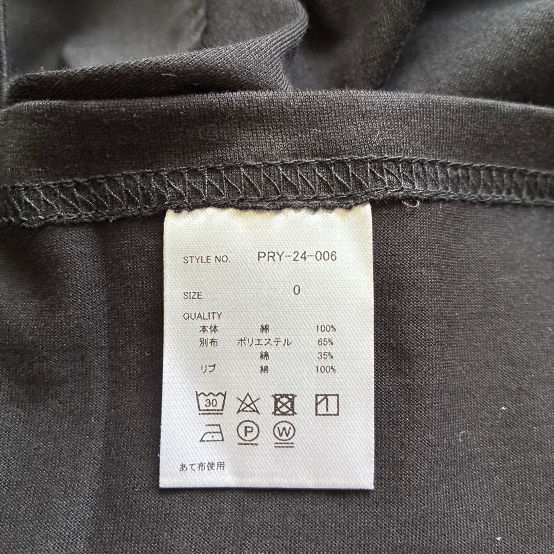 pryground シグネチャーテーラードTシャツ[BLACK] / 0