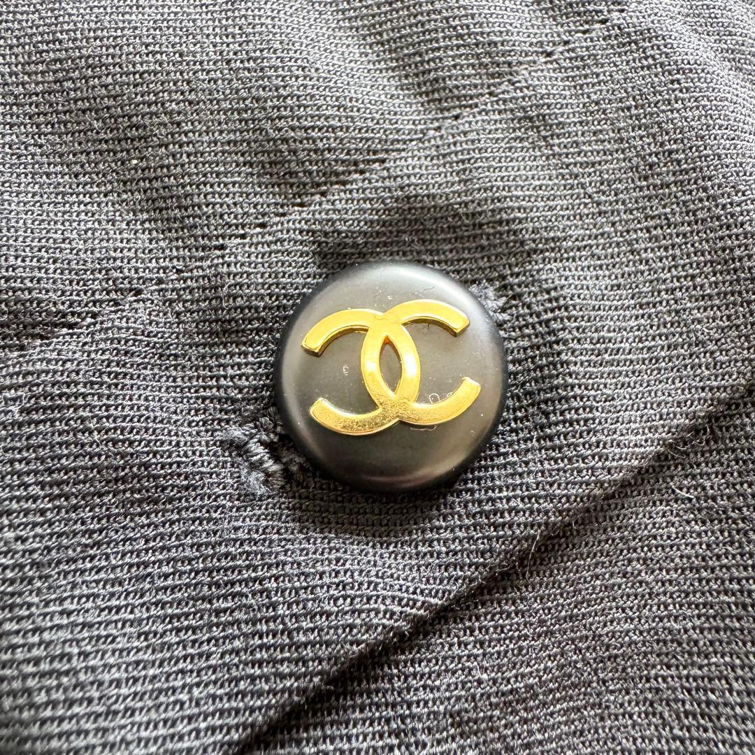 【希少】CHANEL シャネル ココマークボタン ストレッチタイトスカート
