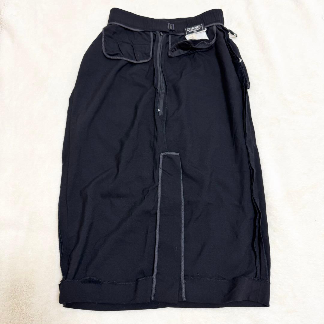 【希少】CHANEL シャネル ココマークボタン ストレッチタイトスカート