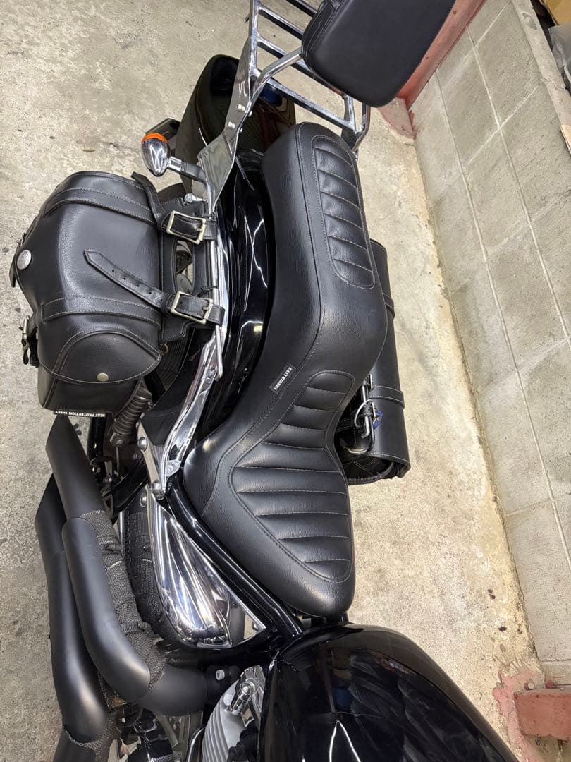 ドラッグスター400 シート　イージライダー　キング＆クイーン　デラックスダブル
