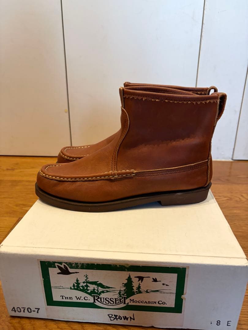 RUSSELL MOCCASIN ラッセルモカシン ノックアバウト 一回着用のみ