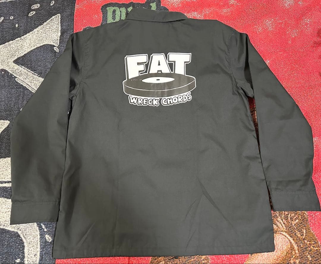 FAT WRECK CHORDS コーチジャケットXXL 黒