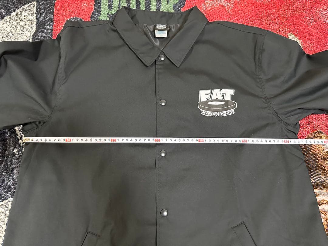 FAT WRECK CHORDS コーチジャケットXXL 黒