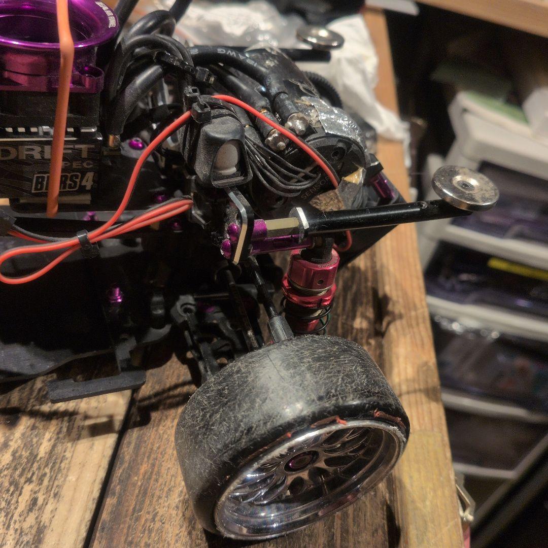 サクラD5 RR メカ搭載 RS-ST BL-RS4 V２ジャイロ ドリフト