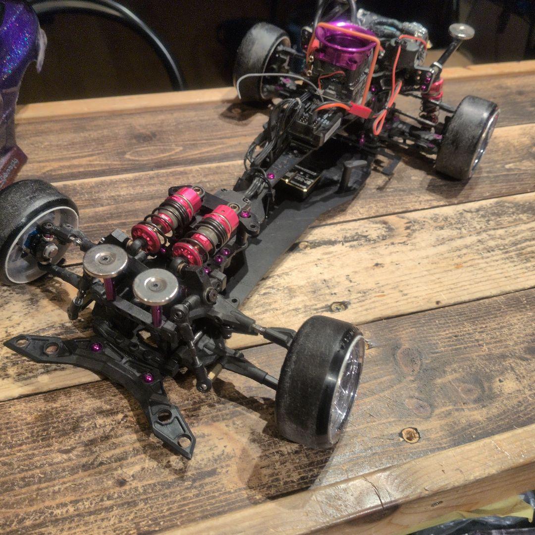 サクラD5 RR メカ搭載 RS-ST BL-RS4 V２ジャイロ ドリフト