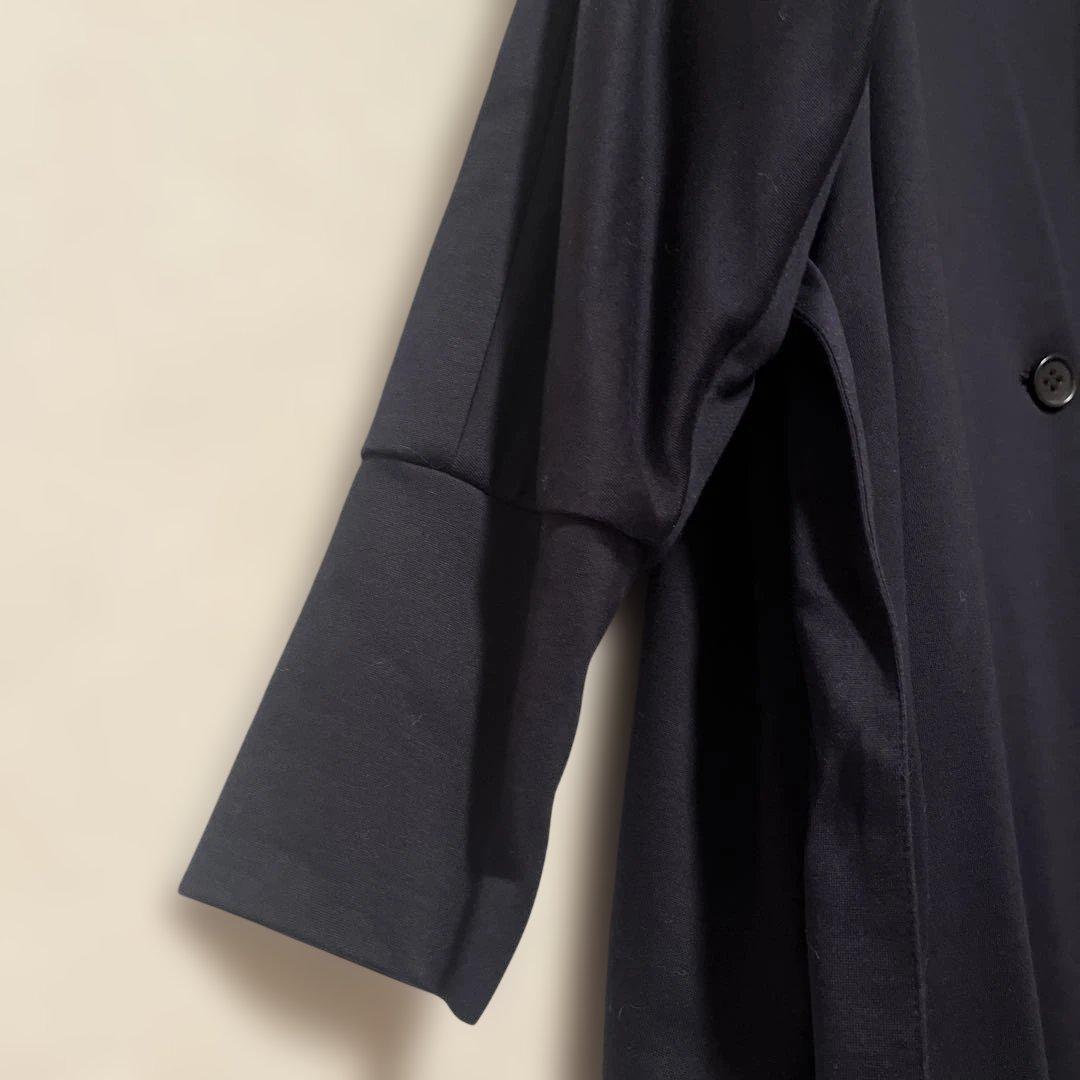 【未使用品】トゥモローランド Ballsey ネイビー ボタン付きロングコート