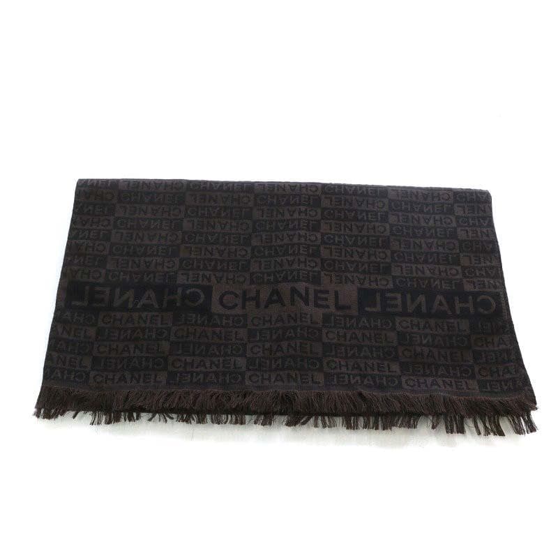 シャネル CHANEL ストール マフラー レディース/メンズ　 ダークブラウン