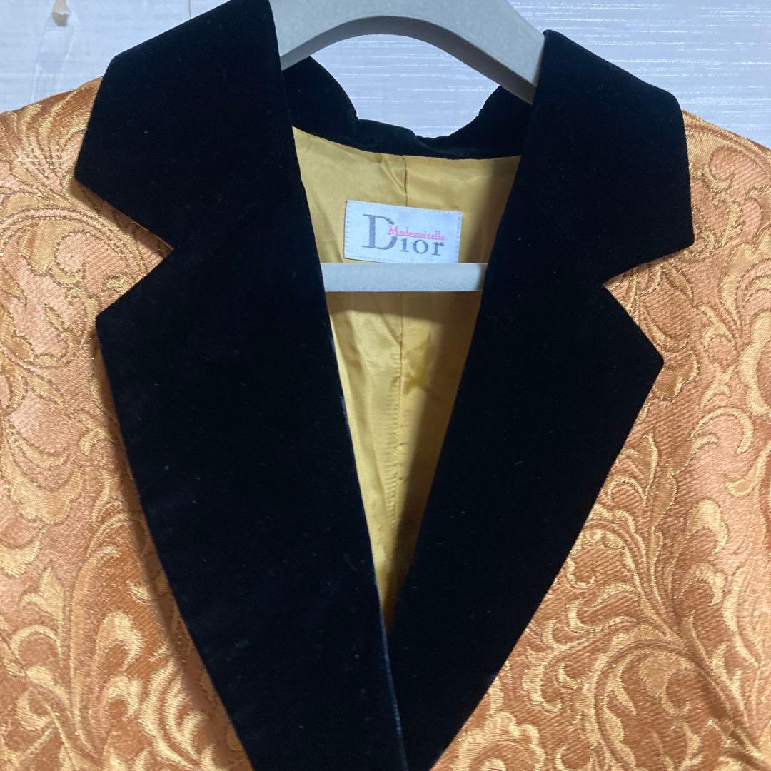 Mademoiselle Dior ヴィンテージ テーラードジャケット.ラメ