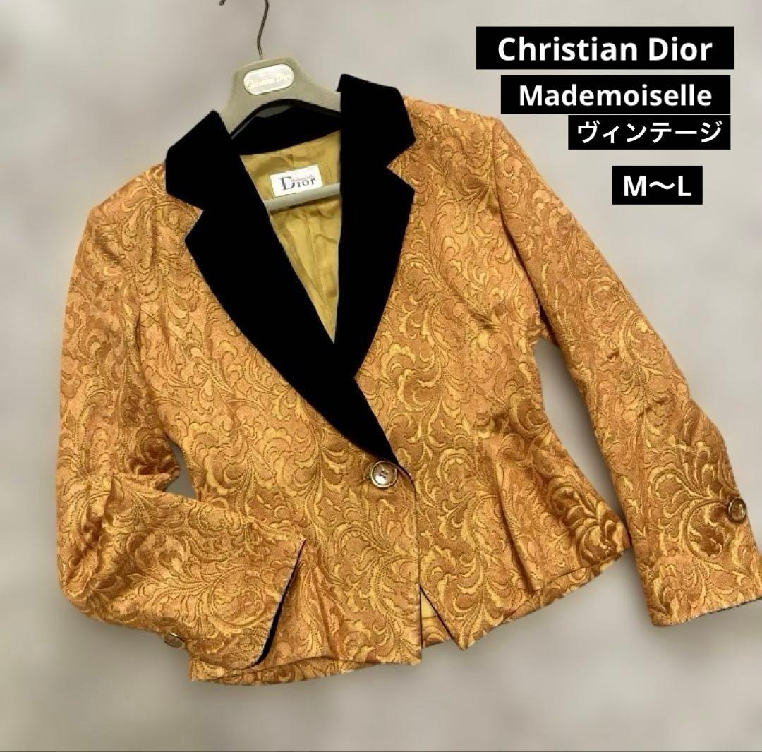 Mademoiselle Dior ヴィンテージ テーラードジャケット.ラメ