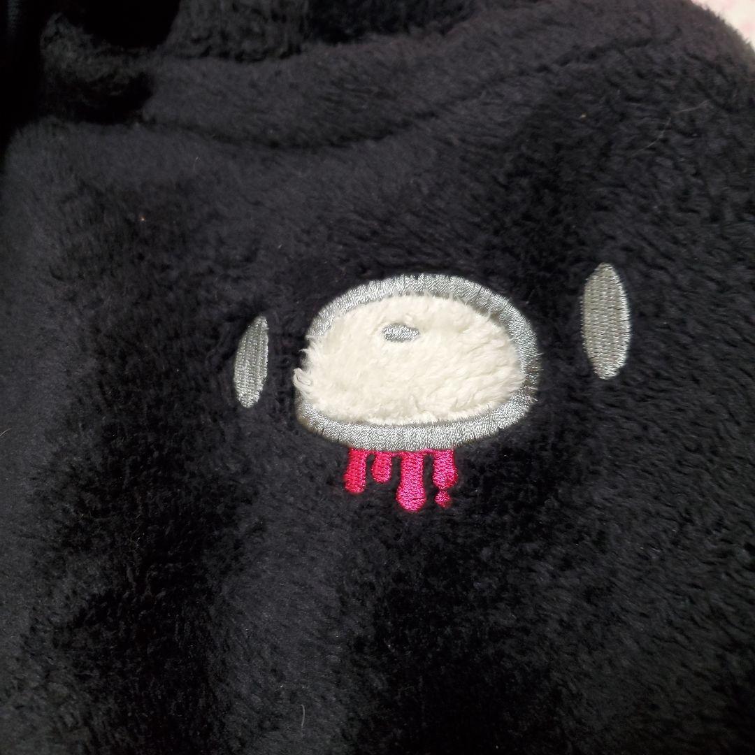 クマキカイ 汎用うさぎ グルーミー スウェット セット 黒 ルームウェア