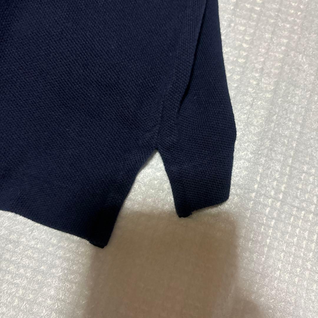ラルフローレン　レディース　ポロシャツ　長袖　ネイビー　XL