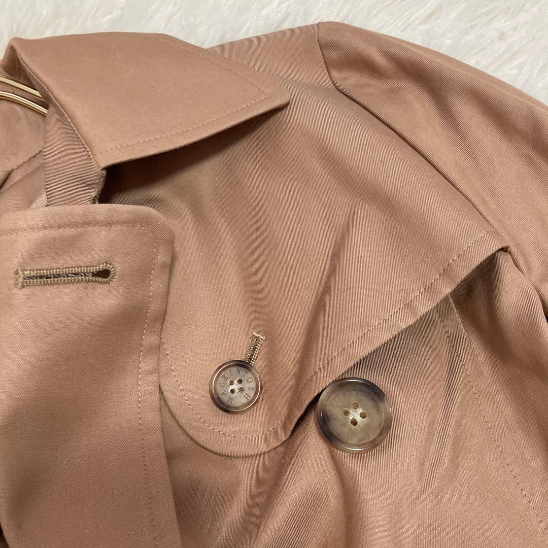 《良品》 MACKINTOSH LONDON トレンチコート ベージュ 36