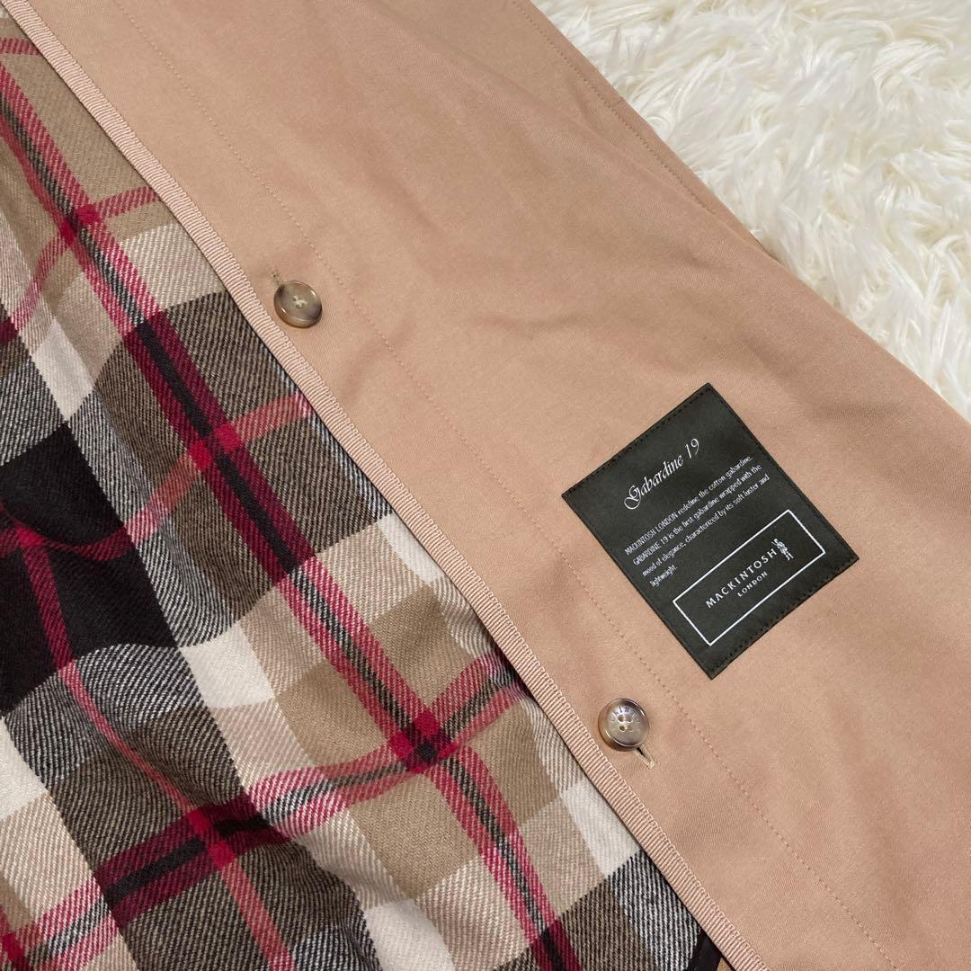 《良品》 MACKINTOSH LONDON トレンチコート ベージュ 36