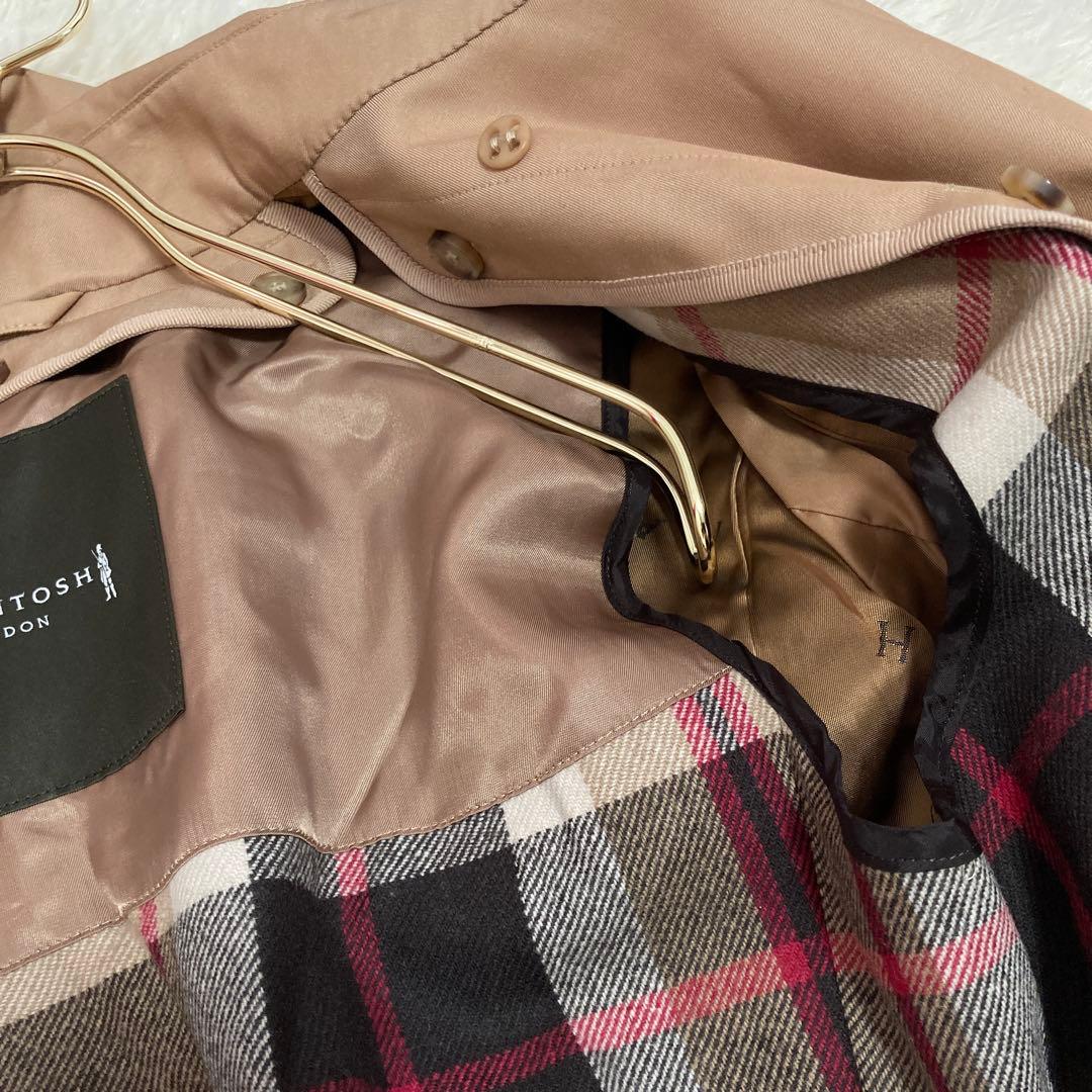 《良品》 MACKINTOSH LONDON トレンチコート ベージュ 36