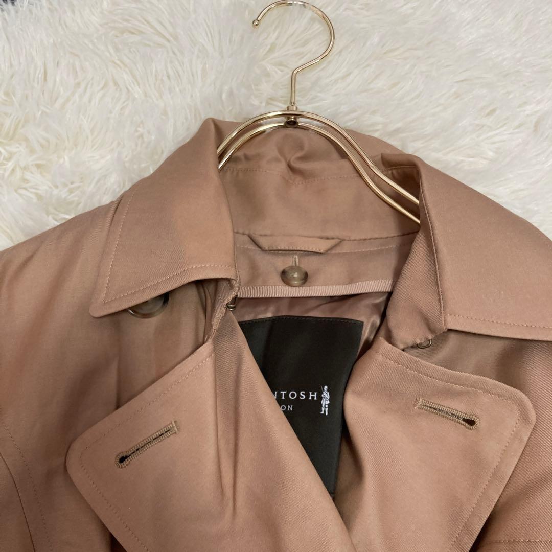 《良品》 MACKINTOSH LONDON トレンチコート ベージュ 36