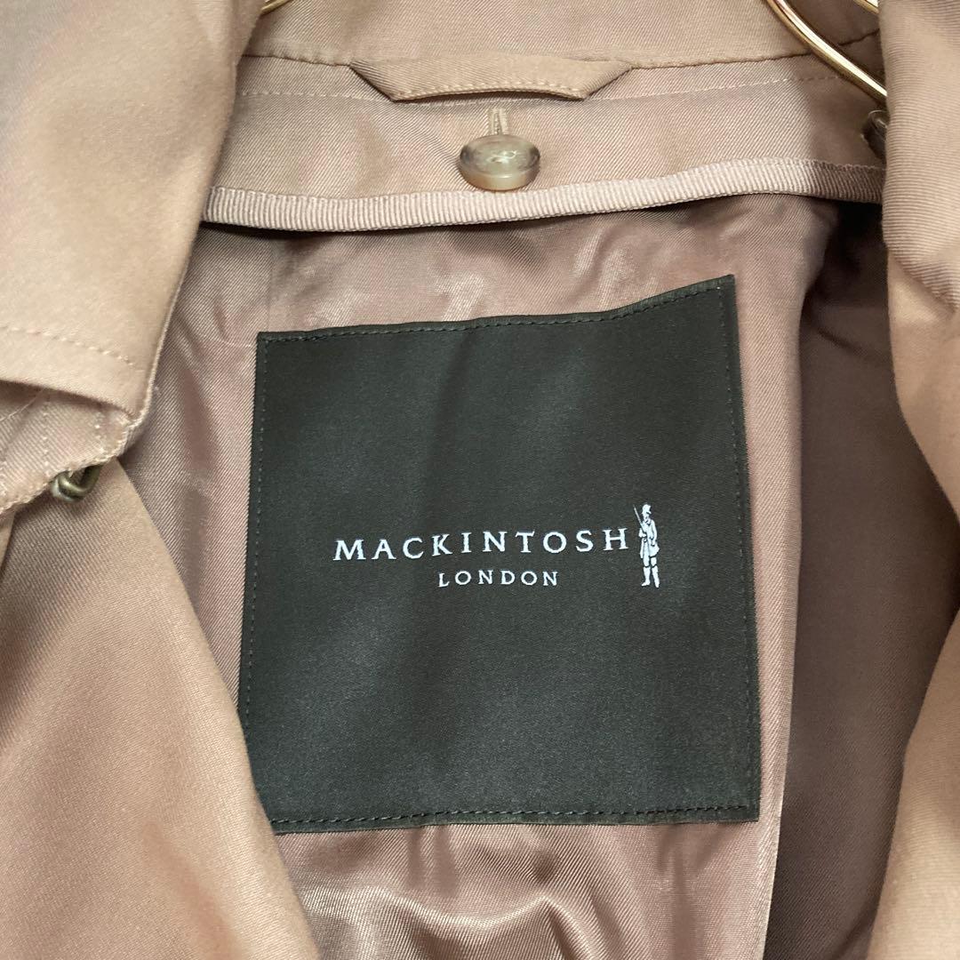 《良品》 MACKINTOSH LONDON トレンチコート ベージュ 36