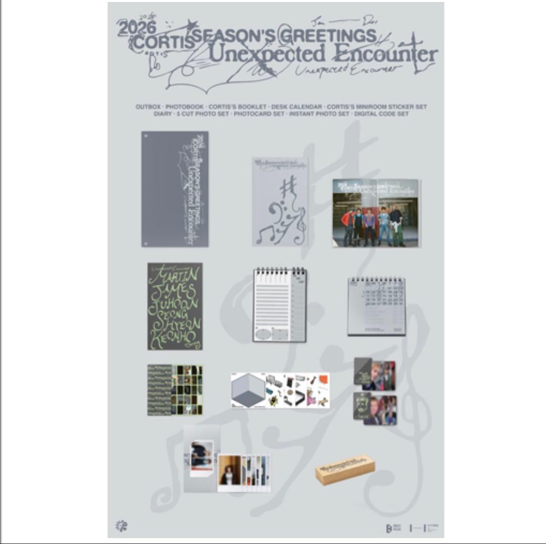 CORTIS SEASON'S GREETINGS 2026 シーグリ