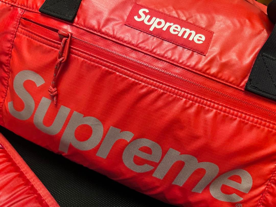 Supreme ボストンバッグ レッド