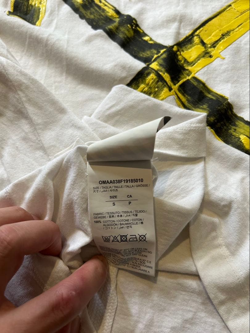 Off-White Tシャツ S ホワイト