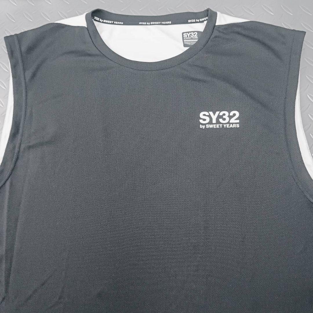 SY32 by SWEET YEARS メンズ ノースリーブシャツ タンクトップ