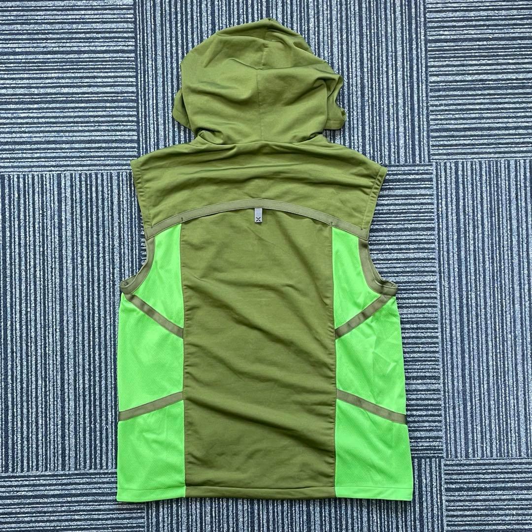 NIKE Tony Spackman リバーシブル フードベスト Y2K テック