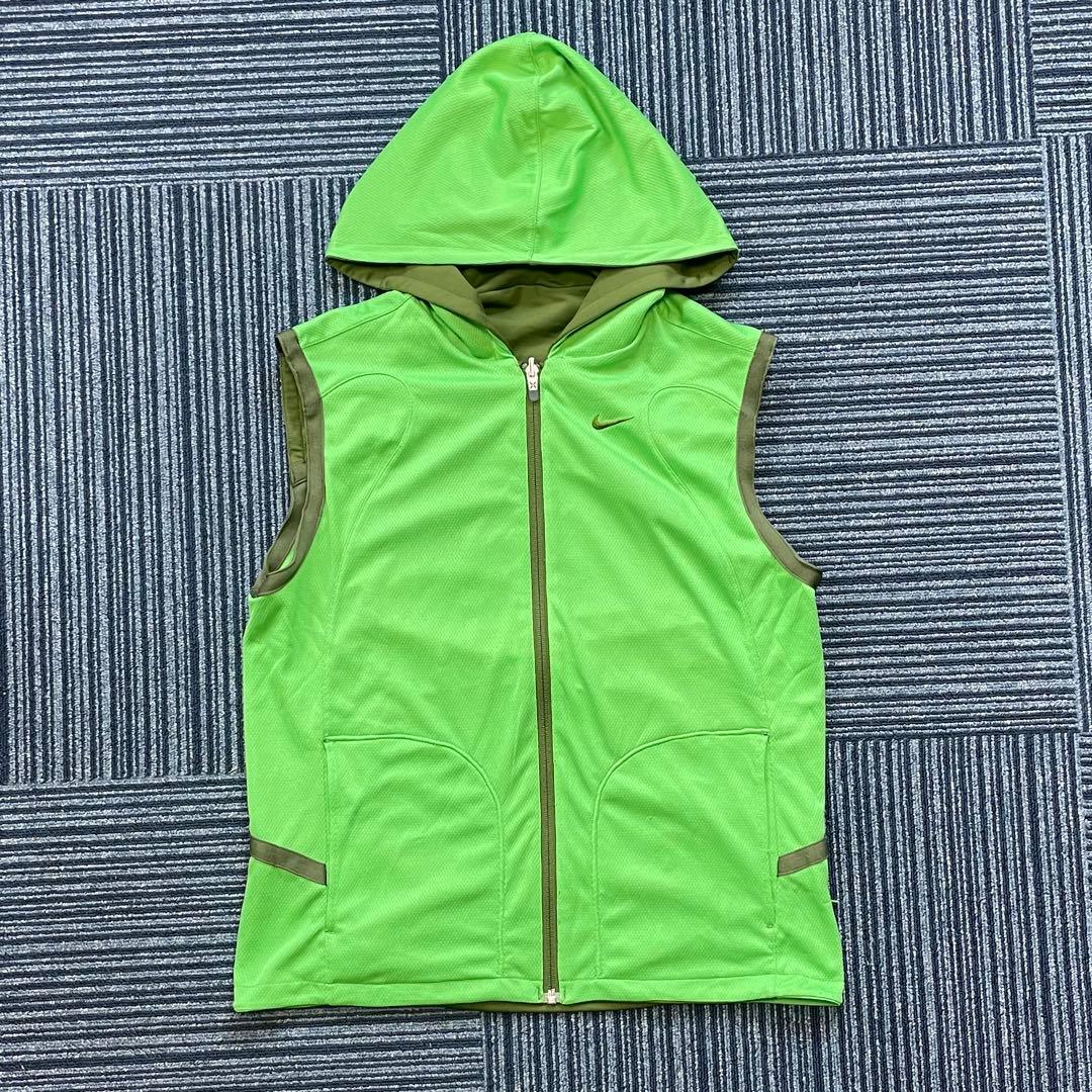 NIKE Tony Spackman リバーシブル フードベスト Y2K テック