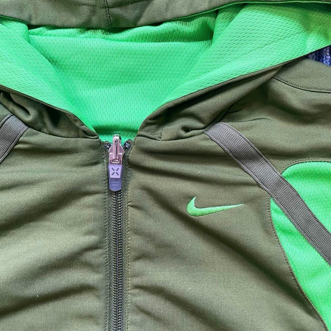 NIKE Tony Spackman リバーシブル フードベスト Y2K テック