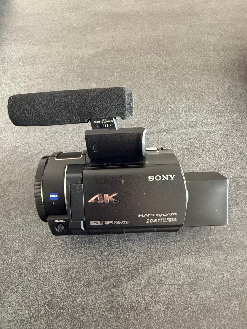 【ほぼ未使用】 SONY ソニー FDR-AX30 4Kビデオカメラ 本体