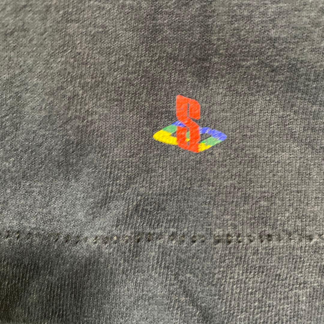 stussy SS2ロゴ PlayStation Tシャツ ネイビー