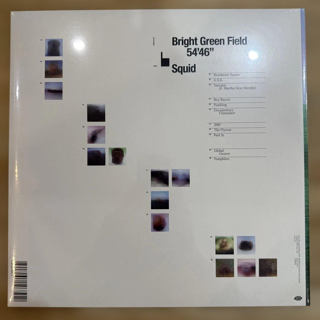 Squid \"Bright Green Field\" 新品レコード 2LP