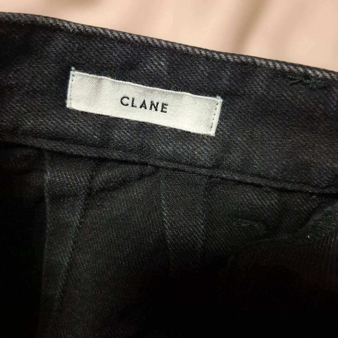 CLANE サークルカットデニムスカート
