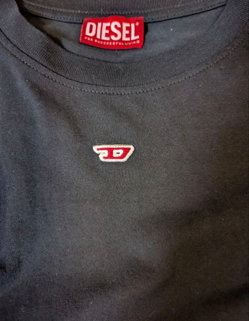 DIESEL グレン期モデルロゴ付き長袖Tシャツ