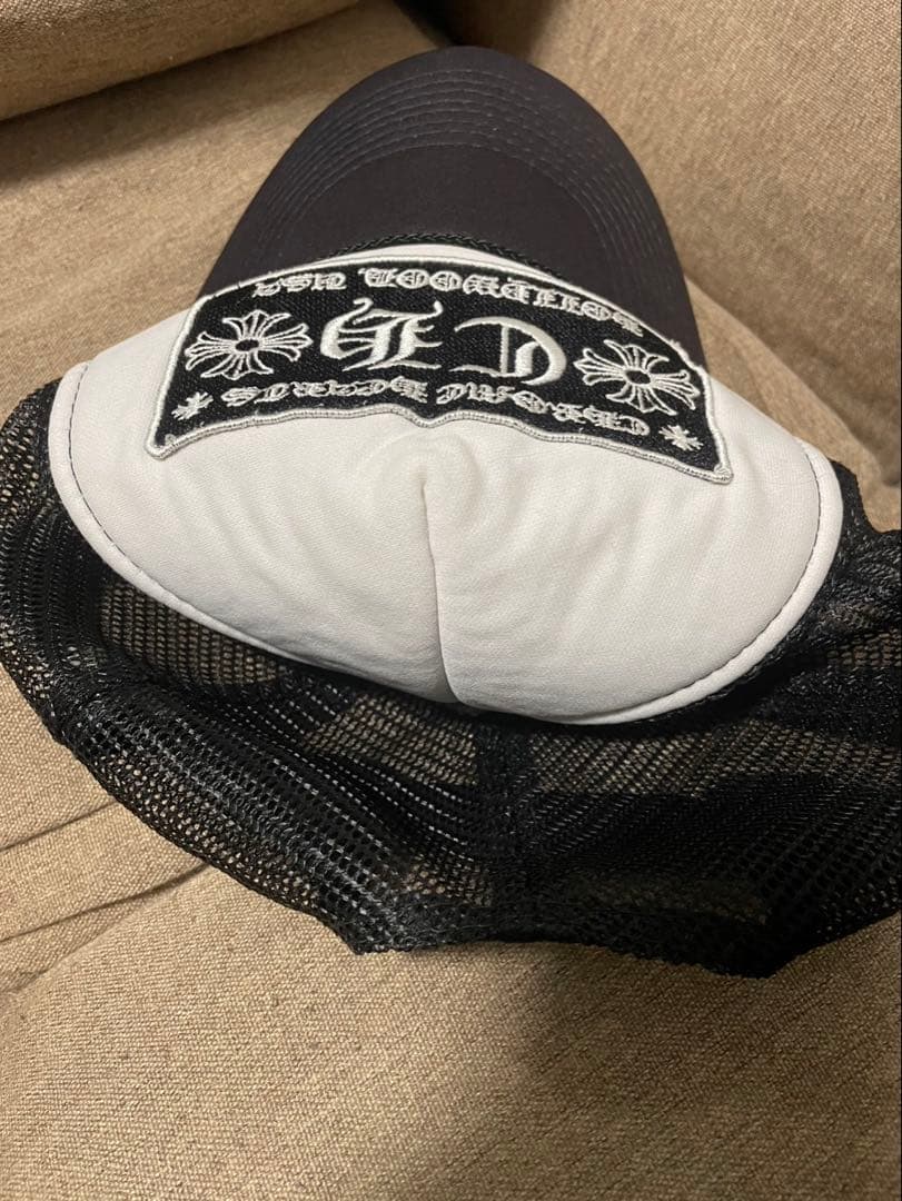 CHROME HEARTS キャップ ブラック/ホワイト