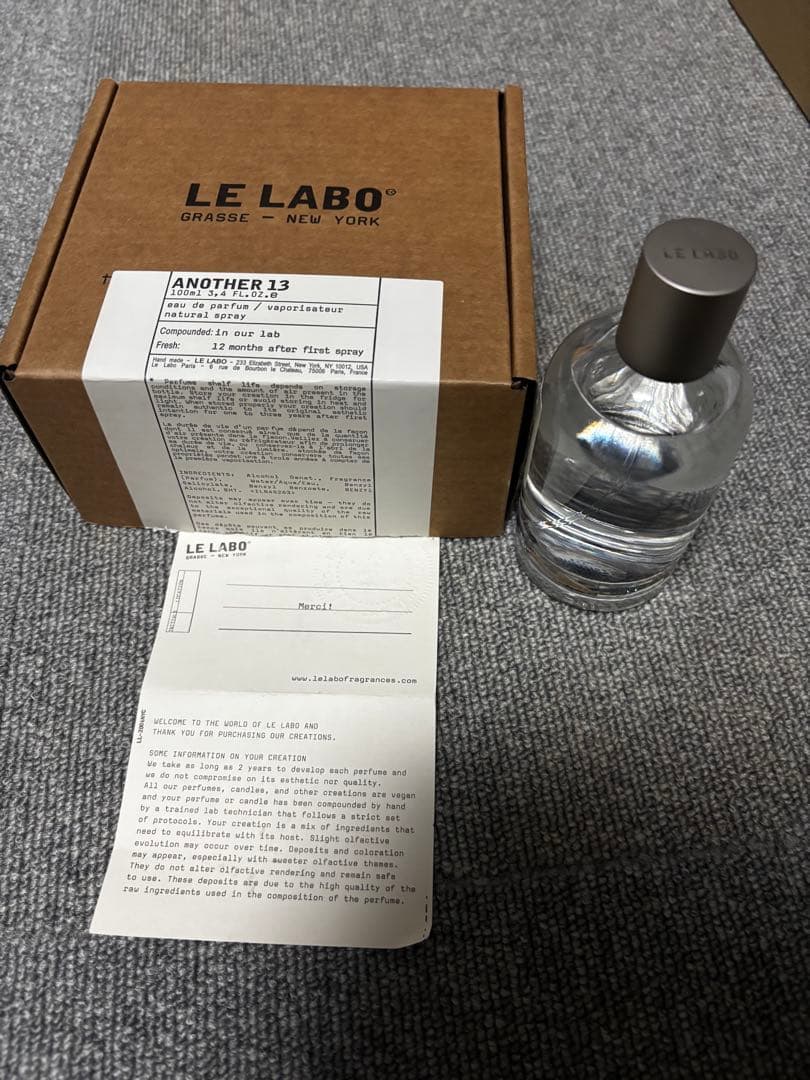 今日だけ値下げ中！クリーンムスクLE LABO ANOTHER 13 100ML