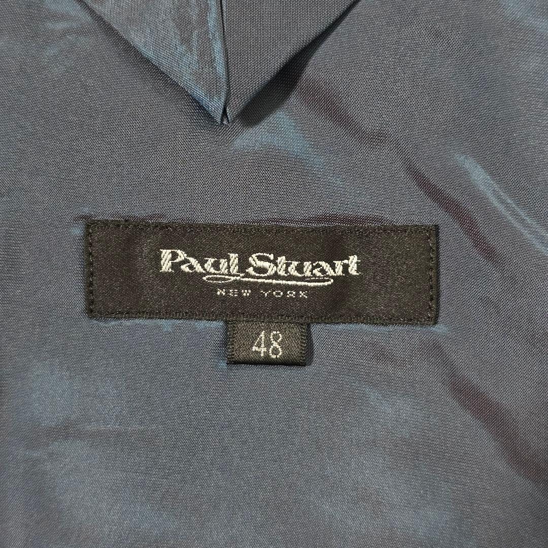 Paul Stuart コットン テーラードジャケット 日本製 ダークネイビー