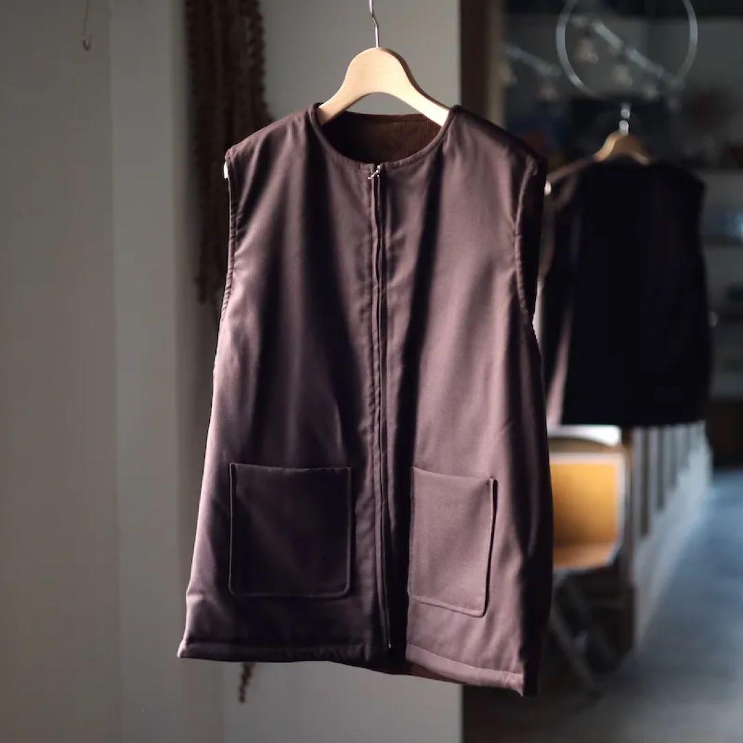 25AW BISOWN リバーシブルベスト　サイズ3