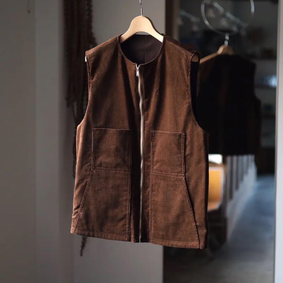 25AW BISOWN リバーシブルベスト　サイズ3
