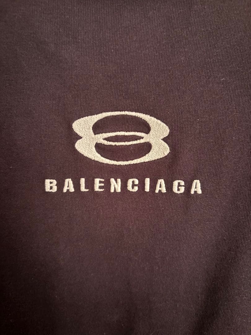 バレンシアガ balenciaga sportsicon 七分袖 Tシャツ 正規
