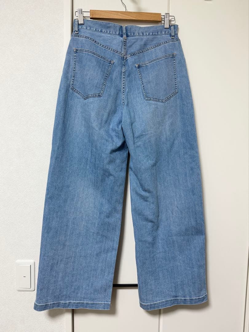 23区DENIM サマー タック ワイド パンツ　38サイズ
