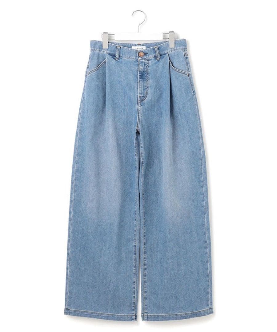 23区DENIM サマー タック ワイド パンツ　38サイズ